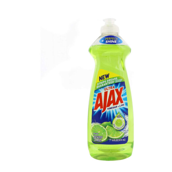 Ajax Liquid Dish Soap, Ultra Vinegar + Lime 14 oz